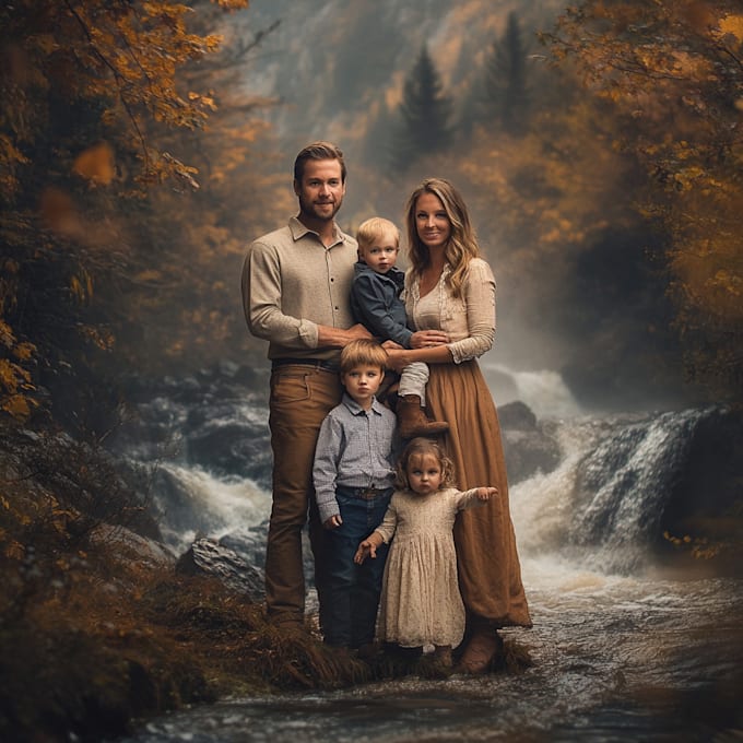 do a wonderful family portrait