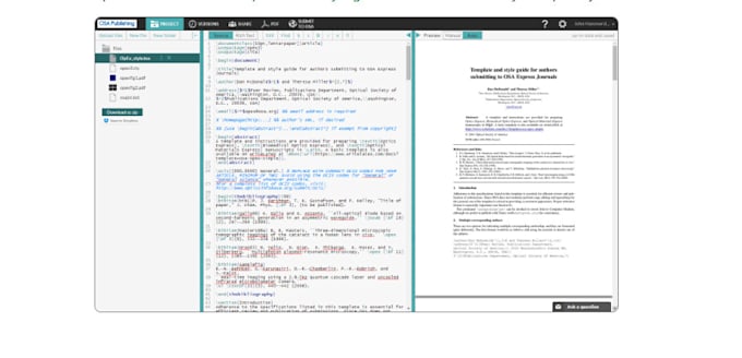 do your latex work and report writing