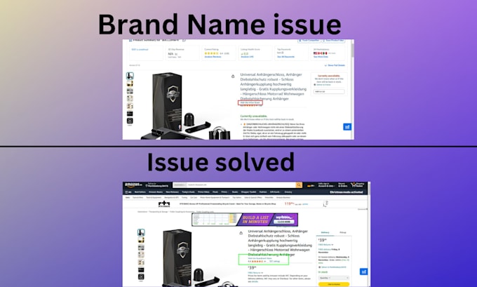 resolve amazon listing issues, listing errors, and variation listing problems