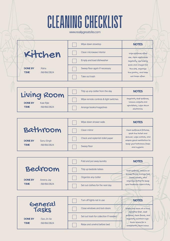 make pretty planners checklist and trackers