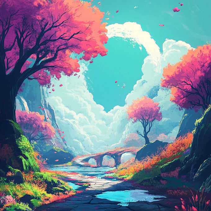 create an awesome environment concept art