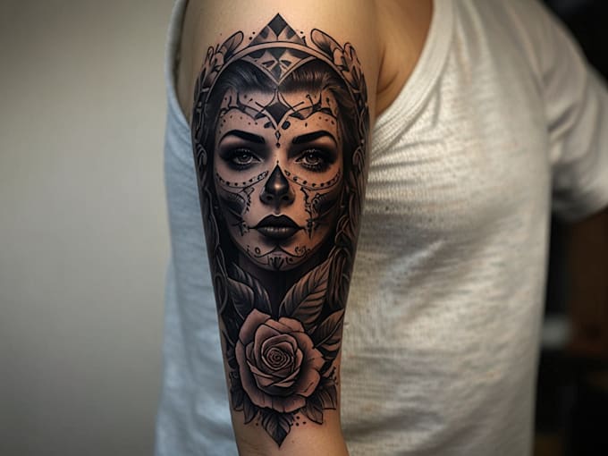create a realistic realism tattoo design for you