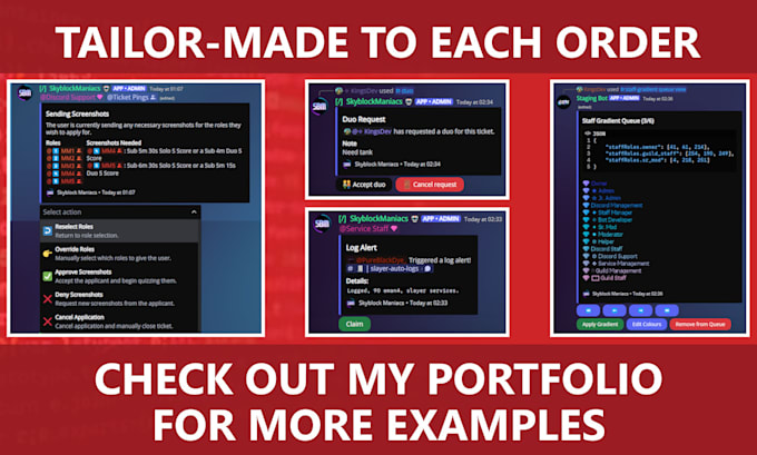 develop a custom discord bot using typescript
