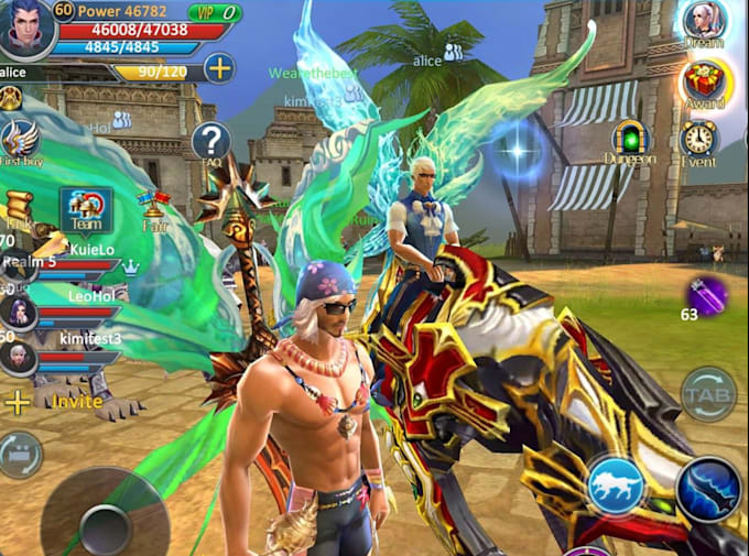 custom online multiplayer rpg with engaging gameplay, pvp modes, turn based, npc
