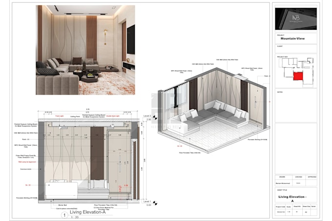 redesign floor plan, 3d model fix in rhino and sketchup, 2d plan to 3d model
