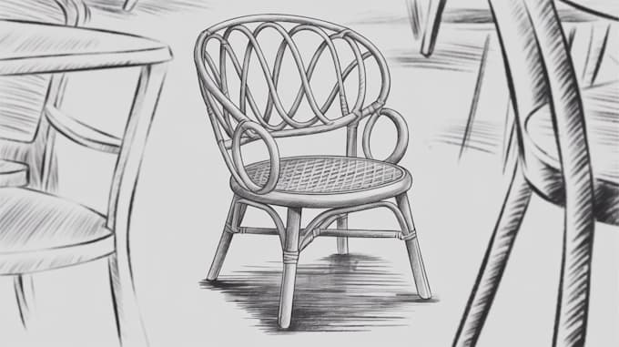 develop industrial and product design concept by sketches