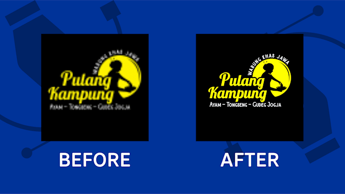 re trace your own logo