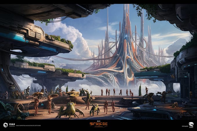 create stunning environment concept art