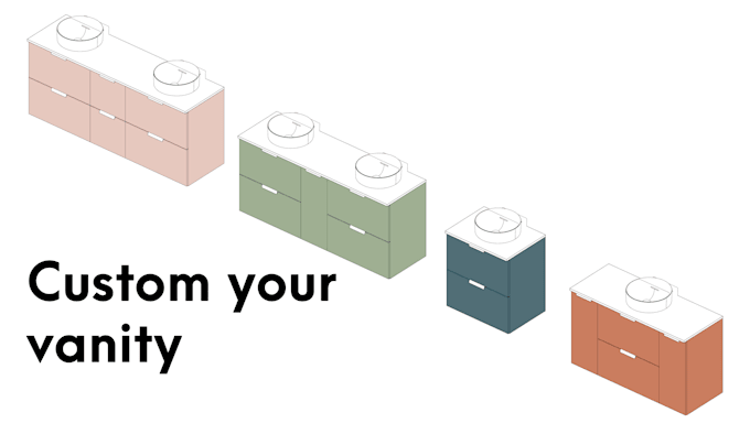 design custom vanity units for your bathroom