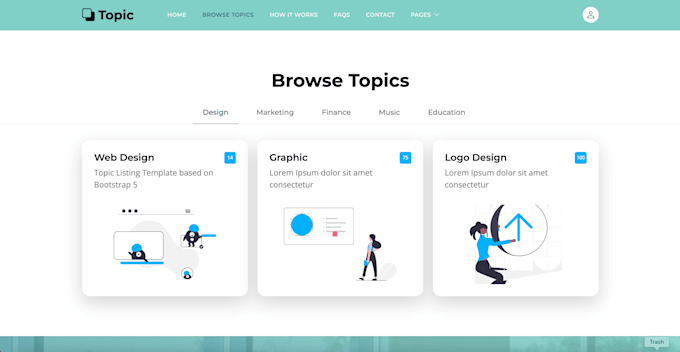 design responsive, modern, and user friendly website