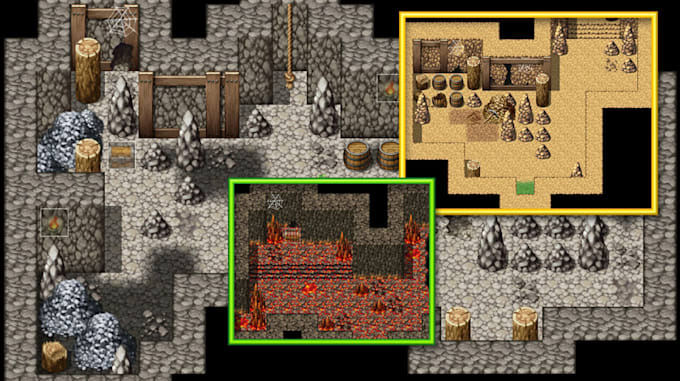 create and develop your rpg maker ,rpg maker game,mv,mz,vx ace