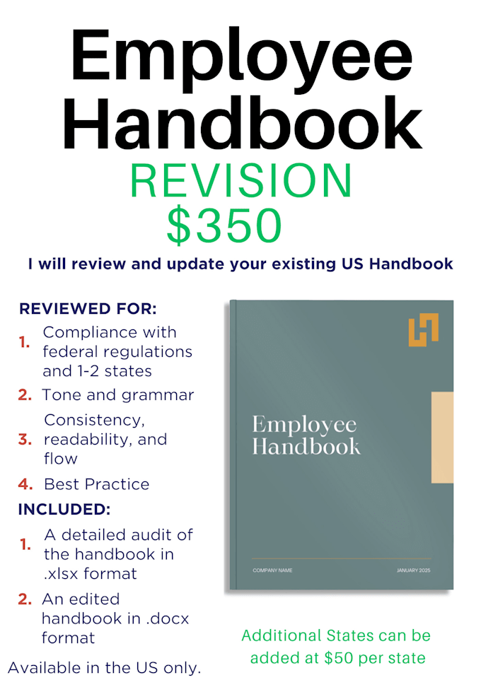 audit your existing employee handbook