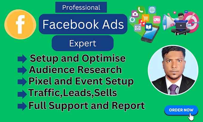 setup and manage facebook ads campaign with pixel tracking