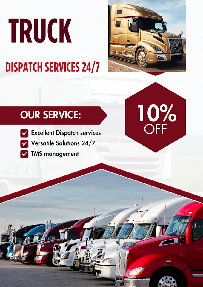 dispatch your truck for free for the first 5 days