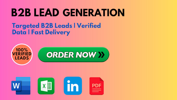 generate real estate leads, and verified business emails
