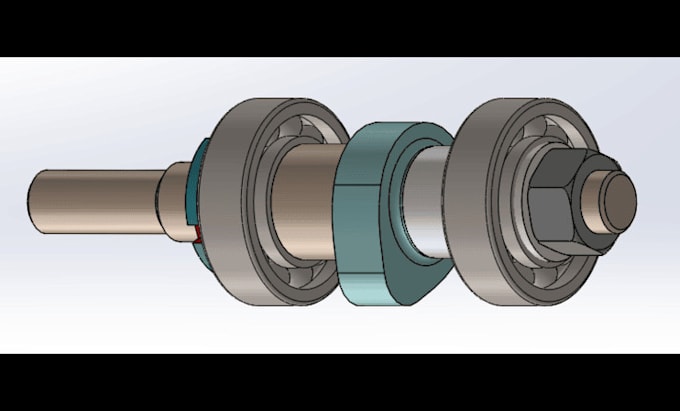 design 2d and 3d models and assembly for 3d printing