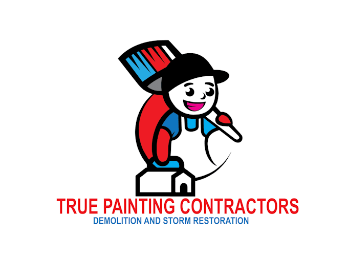 provide an awesome painting contractors logo design