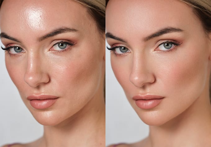 do high end photo editing beauty retouch