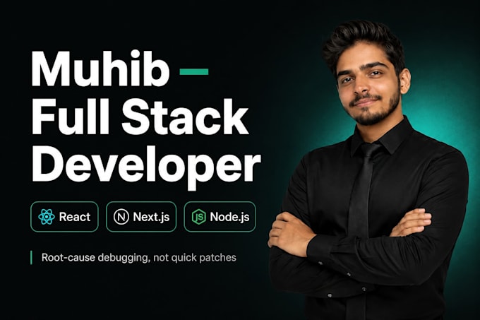 fix react nextjs and nodejs bugs or errors fast