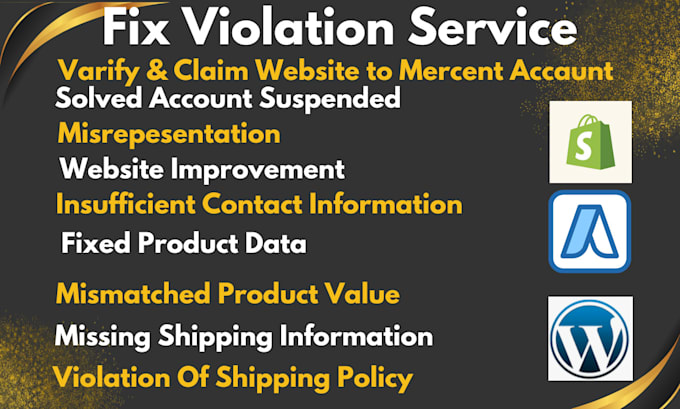 fix the google merchant center suspension