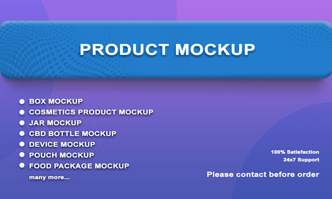 create realistic product mockup for advertisement