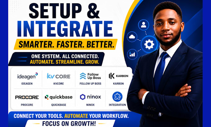 setup ideagen kvcore follow up boss karbon procore quickbase ninox integration