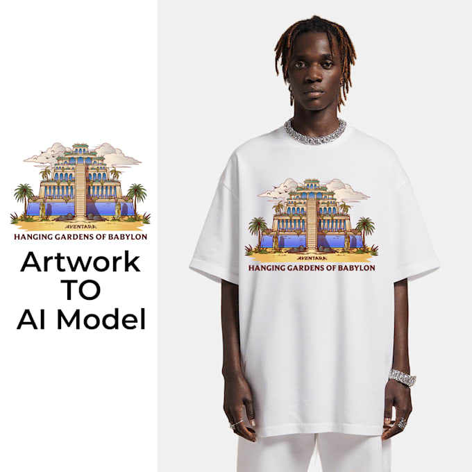 apply your clothing design to high quality ai fashion models