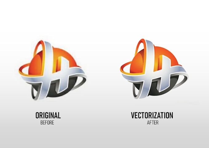 vectorize or simplify and vectorize your ai generated logo