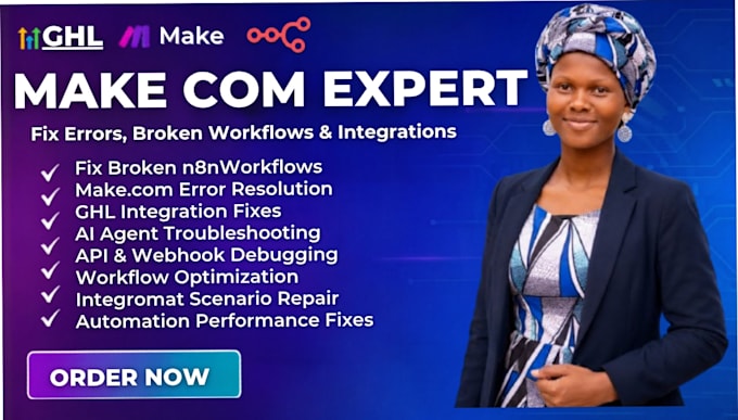 fix make com n8n automation make ghl make workflow make ai integration