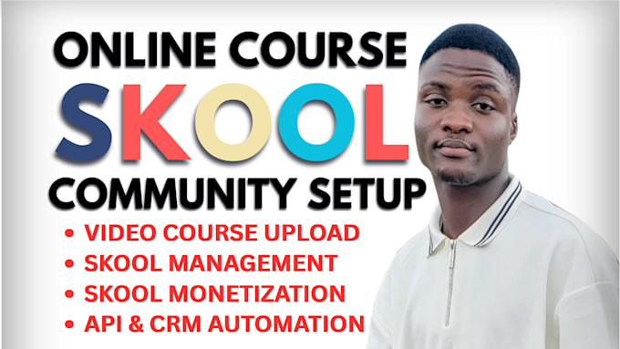 create skool online course, video course upload, skool tier course creation
