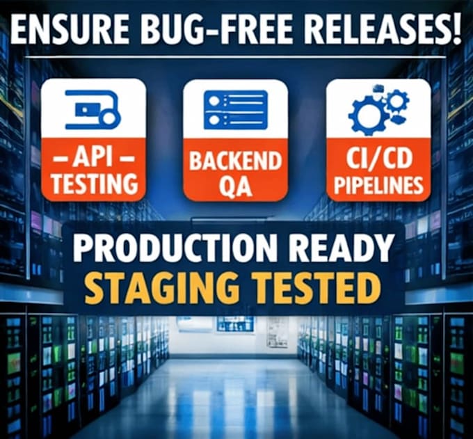 test and automate your API or backend for reliable performance