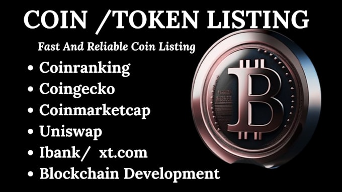 fast list coin, token listing,  coinmarketcap, coingecko do community manager