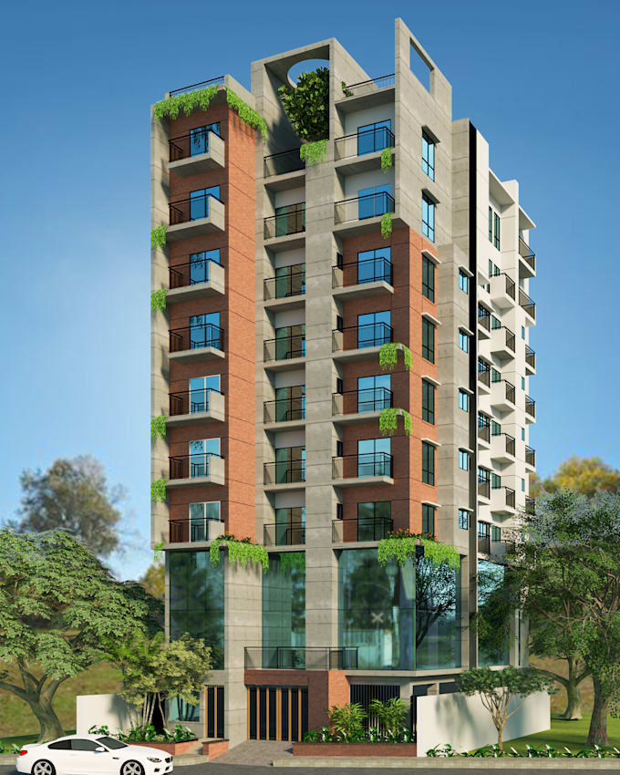 do 3d model interior or exterior
