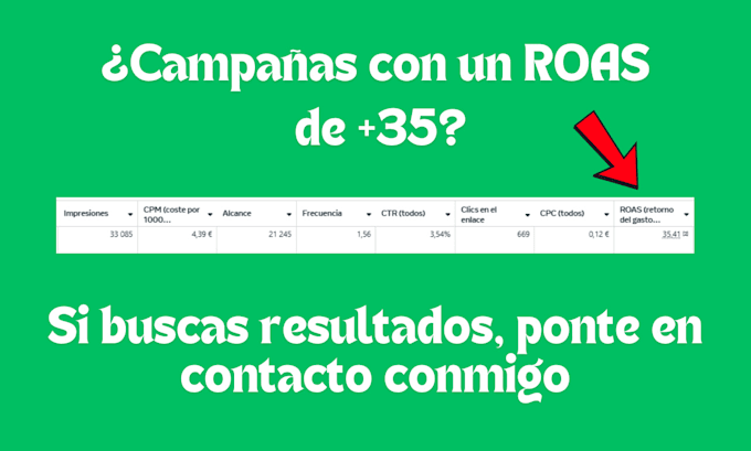 crearé y optimizaré anuncios en facebook e instagram