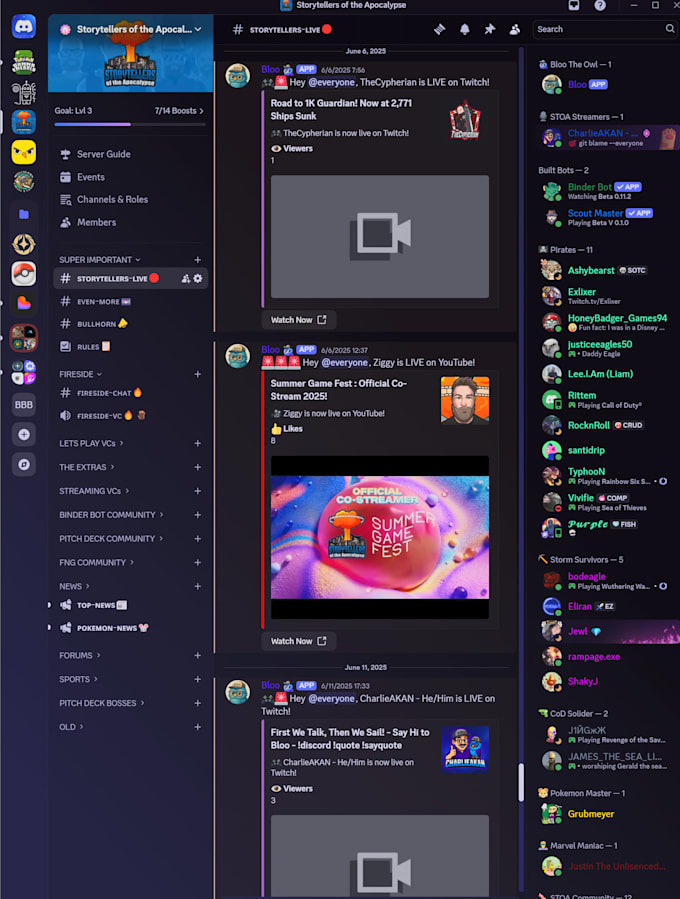 create a discord bot