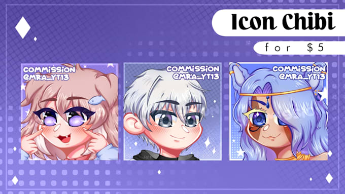 make it a chibi style icon