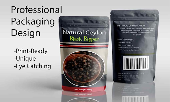 eye catching custom product packaging for your brand