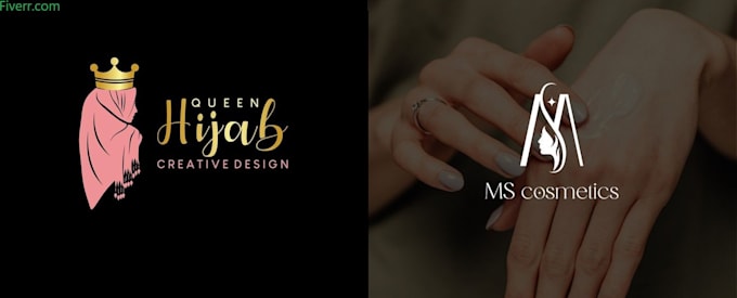 create a amazing hijab logo design for a modern islamic store