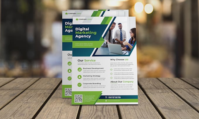 do professional corporate flyer design