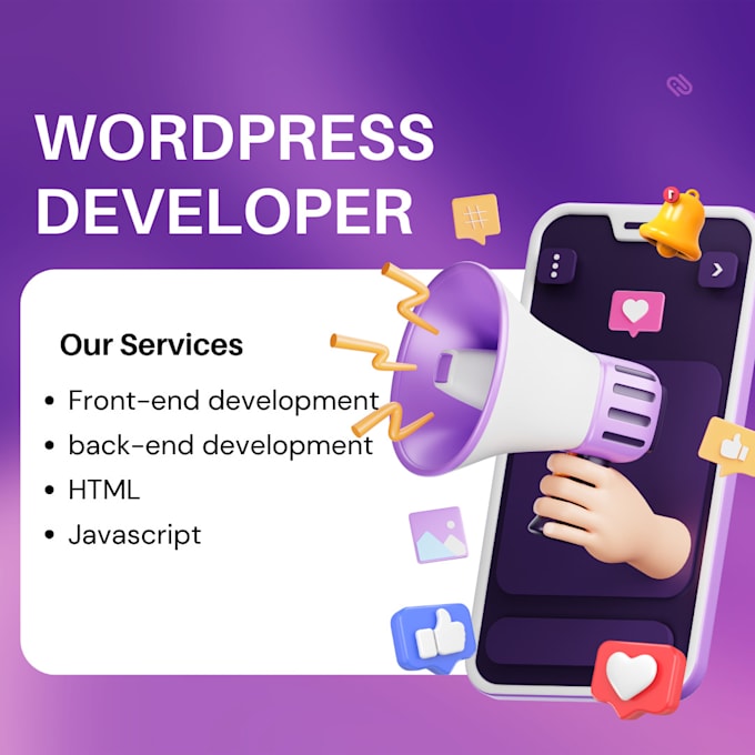 do front and back end website development