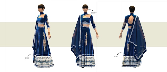develop 3d garments and animation in clo 3d