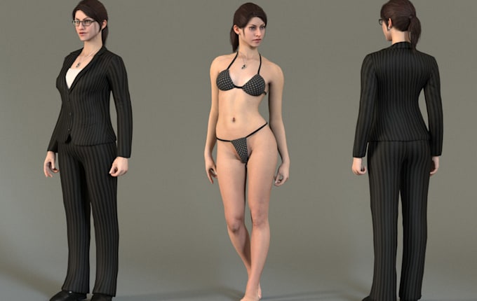 3d hyper realistic character, photorealistic augmented ar, virtual reality cloth