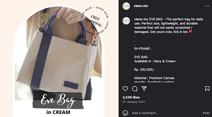 design 10 aesthetic instagram posts with engaging captions