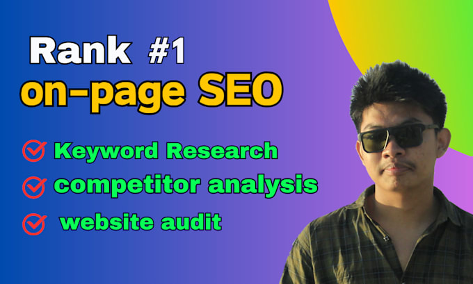 provide on page SEO and technical optimization services