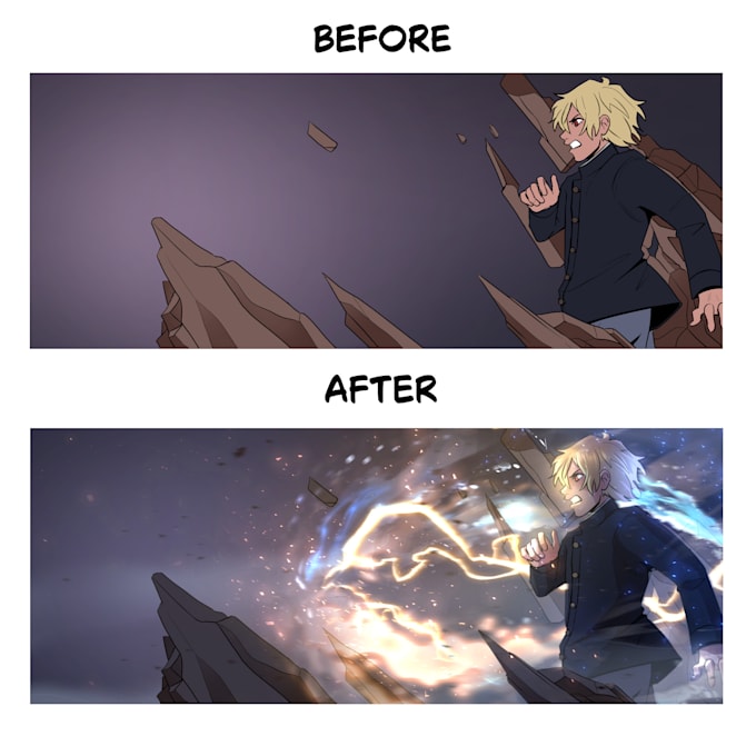 add vfx to your webcomic series
