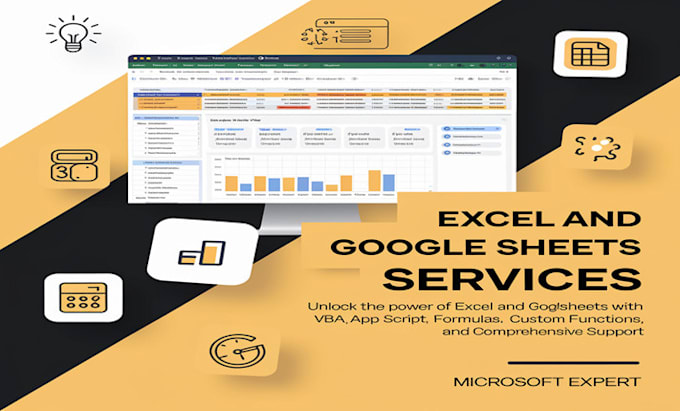 Create stunning excel dashboard, google sheets, spreadsheet, virtual ...