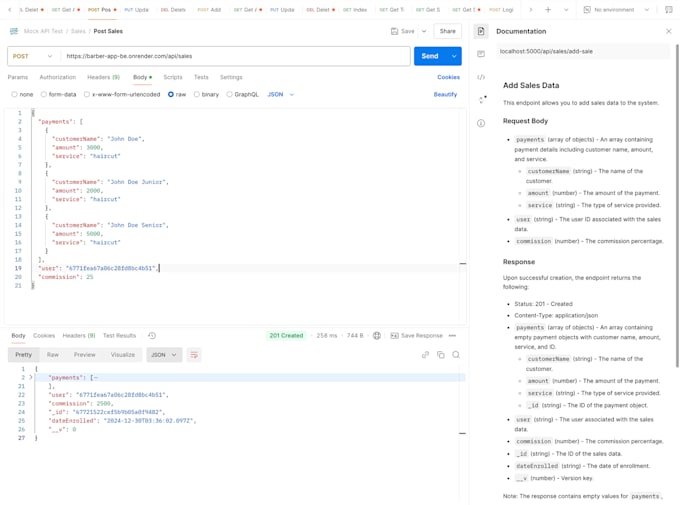 build and integrate apis for you