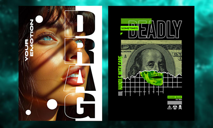 design creative poster, flyers, advertisements