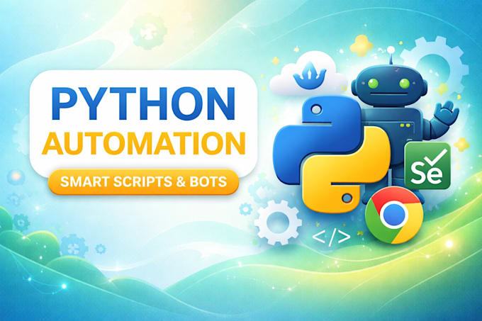 develop powerful custom python automation using selenium