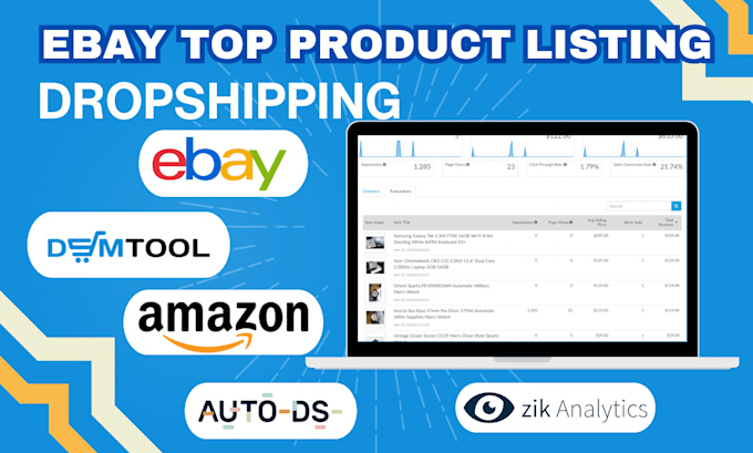 research hot selling and winning products on ebay or amazon using zik analytics